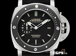 PANERAI 沛納海 Luminor Submersible 1950 PAM389 三日鍊 陶瓷錶圈 鈦金屬材質 PAM00389 <font color="#ff0000">O</font><font color="#FF0000">字頭 </font> 潛水錶 自動上鏈 47mm