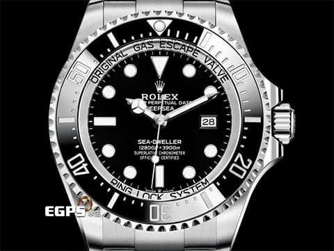 ROLEX 勞力士 Sea-Dweller Deepsea 蠔式 海使者 深海 136660 黑鬼王 水鬼王 不鏽鋼 陶瓷錶圈 排氦氣閥 2024年保卡 潛水錶 自動上鍊 44mm