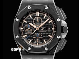 Audemars Piguet 愛彼錶 AP錶 Royal Oak Offshore 皇家橡樹離岸型 26405CE.OO.A002CA.02 <font color=#ff0000> 2017年保單 全黑陶瓷停產款 </font> 計時碼表 自動上鍊 44mm