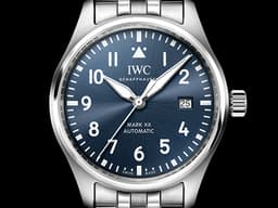 IWC 萬國 Pilot Mark XX 飛行員 馬克二十 IW328204 不鏽鋼 <font color="#FF0000">最新5日鍊機芯、快拆式錶帶 2024年台灣公司貨</font>&nbsp;飛行錶 自動上鍊 40mm