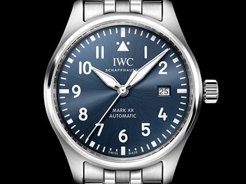 IWC 萬國 Pilot Mark XX 飛行員 馬克二十 IW328204 不鏽鋼 最新5日鍊機芯、快拆式錶帶 2024年台灣公司貨&nbsp;飛行錶 自動上鍊 40mm