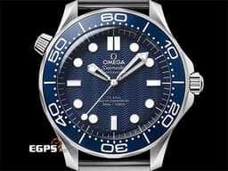 OMEGA 歐米茄 Seamaster 300 海馬系列 21030422003002 米蘭鍊帶款 不鏽鋼材質<font color="#4169e1">&nbsp;007紀念版 詹姆斯龐德60週年 藍色波浪紋面盤 透明底蓋印有電影開場時的旋轉花紋</font>&nbsp;同軸擒縱 <font color="#FF0000">2025年保卡 台灣公司貨 </font>排氦氣閥 自動上鍊 42mm
