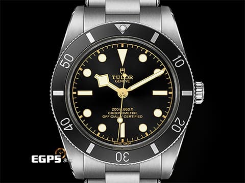TUDOR 帝舵 Black Bay 54 碧灣 Fifty-Four 79000N-0001 經典棒棒糖秒針 BB54 黑水鬼 雪花針 不鏽鋼 2025年保卡 最新「T-fit」快調錶扣 潛水錶 自動腕錶 37mm