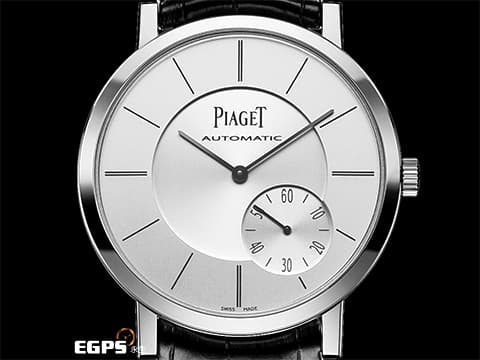 PIAGET 伯爵 Altiplano 超薄 白K金材質 G0A35130  微型自動盤  自動上鍊腕錶  超薄腕錶  2024年保單 白K金材質 超薄自動上鏈 22K玫瑰金擺陀 小秒針時間指示 43mm