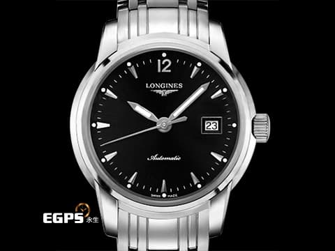 LONGINES 浪琴 Saint-Imier 浪琴索伊米亞系列 L2.563.4.52.6 不鏽鋼材質 2024年最新保單 自動上鍊 30mm