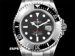 ROLEX 勞力士 Sea-Dweller 海使者 126600 MK2 50週年款 <font color=#FF0000> 2023年保單 單紅 <font color=#33FFFF>有皇冠版</font> </font> 陶瓷圈 排氦氣閥 潛水錶 自動上鏈 43mm