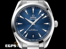 OMEGA 歐米茄 Seamaster 海馬 Aqua Terra 150系列 22010412103004
<font color=#0066FF>藍色甲板紋面盤</font> 大三針 不鏽鋼 同軸擒縱 <font color=#FF0000>2024年保卡</font> 自動上鍊 41.5mm