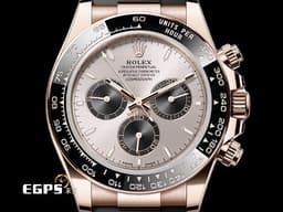 ROLEX 勞力士 Daytona 宇宙計時型 迪通拿 126515LN 計時碼表 <font color=#FFE6D9>Sundust 日亮金</font>搭配<font color=#4F4F4F>亮黑色計時盤</font> 126515 LN 永恆玫瑰金 <font color=#FF0000>最新4131機芯 快調延展錶扣 2024年保卡</font> 賽車錶 <font color=#FFFF33>歡迎錶友以 PP、AP、勞力士 來店交換，本店將以最高價評估</font> 自動上鍊 40mm