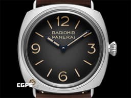 PANERAI 沛納海 Radiomir 3 Day 三日鍊 PAM01334 PAM1334 不鏽鋼材質 <font color="#ffffff">漸變灰色面盤</font> <font color="#ff0000">2024年保單</font> 手動上鍊 45mm