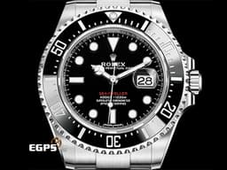 ROLEX 勞力士 Sea-Dweller 126600 蠔式 <font color="#CE0000">海使者 50週年 單紅 MK1 無皇冠版</font> 不鏽鋼 陶瓷錶圈 排氦氣閥 <font color="#ff0000">2018年保單</font>&nbsp;<font color="#FF0000">台灣公司貨</font> 潛水錶 自動上鍊 43mm