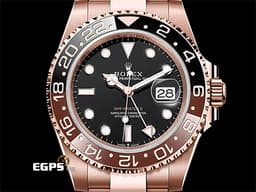 ROLEX 勞力士 GMT-Master II 格林威治型 126715CHNR 兩地時區 <font color=#BB3D00>棕黑雙色 陶瓷錶圈 沙士圈</font> 永恆玫瑰金 <font color=#FF0000>2024年保卡</font> 126715 CHNR <font color=#FFFF33>歡迎錶友以 PP、AP、RM、勞力士 來店交換，本店將以最高價評估～</font> 自動上鏈 40mm