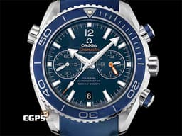 OMEGA 歐米茄 Seamaster 海馬 Planet Ocean Chronograph 宇宙海洋 23292465103001&nbsp;<font color="#195ac2">藍色面盤 陶瓷錶圈</font>&nbsp;計時碼表 鈦金屬 同軸擒縱&nbsp;<font color="#ff0000">台灣公司貨</font>&nbsp;PO 600 排氦氣閥 潛水錶 自動上鍊 45.5mm