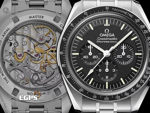 OMEGA 歐米茄 Speedmaster Moonwatch Professional 超霸 速霸 專業 登月錶 31030425001002 計時碼表 不鏽鋼材質 2021年保卡&nbsp;透明錶背款  同軸擒縱 手上鍊 42 mm