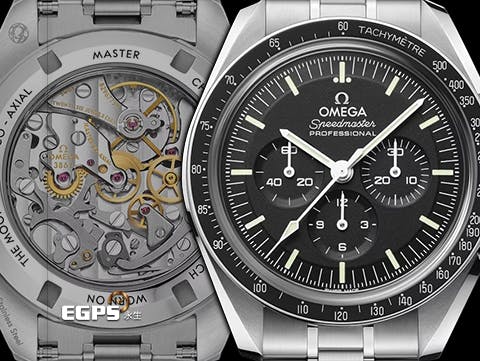 OMEGA 歐米茄 Speedmaster Moonwatch Professional 超霸 速霸 專業 登月錶 31030425001002 計時碼表 不鏽鋼材質 2021年保卡&nbsp;透明錶背款  同軸擒縱 手上鍊 42 mm