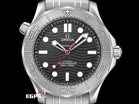 OMEGA 歐米茄 Seamaster 300 海馬 300米 不鏽鋼錶圈 黑色面盤 特殊紅針  21030422001002 同軸擒縱 排氦氣閥  2023保單 Nekton特別版 底蓋鐫刻波浪紋與Nekton潛艇  潛水錶 自動上鏈 42mm