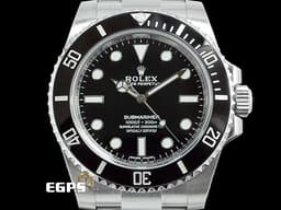 ROLEX 勞力士 Submariner 潛航者 114060 陶瓷框 <font color=#FF0000>經典 無日曆 黑水鬼 2018年保單</font> 潛水錶 自動上鍊 40mm