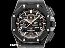 Audemars Piguet 愛彼錶 AP錶 Royal Oak Offshore 皇家橡樹 離岸型 計時碼表 26405CE 黑色陶瓷 <font color=#FF0000>2018年新式保卡</font> 26405 CE 自動上鍊44mm