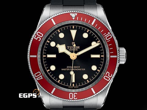 TUDOR 帝舵 Heritage Black Bay 碧灣 7941A1A0RU-0002 雪花針 酒紅色鋁圈 紅水鬼  7941A 1A0RU 水鬼 不鏽鋼 自製機芯 2024年保單 橡膠錶帶 帝舵表「T-fit」帶扣 僅試戴極新品  潛水錶 自動上鍊 41mm