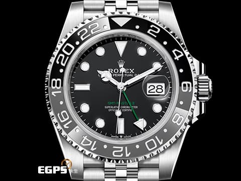 ROLEX 勞力士 GMT-Master II 格林威治型最新款 黑灰雙色圈 126710 GRNR 兩地時間 陶瓷框 2024年保卡 傳承經典復古黑面GMT 搭配優雅黑灰雙色亮面陶瓷框 最先入手~ 壓過全場~ 令人羨慕~ 錯過可惜!!! 自動上鍊 40mm