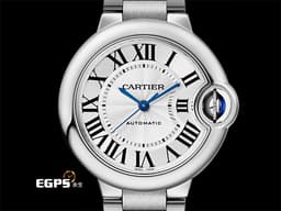 CARTIER 卡地亞 Ballon Bleu <font color=#70cce1>藍氣球 深受眾多女士喜愛的經典款式 </font> WSBB0044 小型款 不鏽鋼材質 <font color=#FF0000>新式快拆錶帶 2022年保單</font> 自動上鍊 33mm