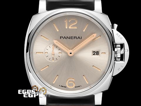 PANERAI 沛納海 Luminor Due系列 PAM1249 三日鍊 小秒針 PAM01249 經典三明治面盤  2021年保單 台灣公司貨 自動上鍊 42mm