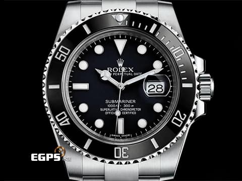 ROLEX 勞力士 Submariner Date 蠔式 潛航者 116610LN 經典 黑水鬼 不鏽鋼材質 陶瓷錶圈 2018年保卡 潛水錶 自動上鍊 40mm