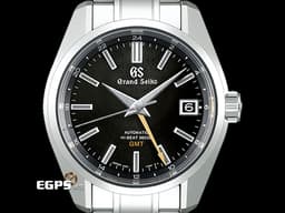 GRAND SEIKO 特級精工 GS 精工 Heritage Collection SBGJ265G GMT <font color=#ffaf80>宛若「岩手山」雄偉的山峰表面般的面盤</font> <font color=#FF0000>2024年保卡</font> 自動上鍊 40mm