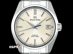 GRAND SEIKO 特級精工 GS 精工 Heritage 系列 SBGH299G Hi-Beat 高振頻 <font color=#BEBEBE>自「岩手山」高低起伏的山脊輪廓汲取靈感，銀色面盤捕捉覆蓋皚皚白雪的山巒</font> 不鏽鋼 <font color=#FF0000>2024年保單</font> 自動上鍊 40mm