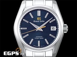 GRAND SEIKO 特級精工 GS Heritage Collection 節氣系列 Hi-beat SBGH273 高振頻 <font color=#4169e1>二十四節氣「秋分」，金色GS標誌與秒針在午夜藍的錶盤中顯得格外顯目，一如秋色月華照映著幽藍夜幕之景</font> 不鏽鋼 <font color=#FF0000>2024年保單</font> 自動上鍊 40mm