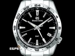 GRAND SEIKO 特級精工 GS GMT SBGN027G Sport Collection 兩地時區  不鏽鋼 <font color=#FF0000>2024年保單</font> 自動上鍊 39mm