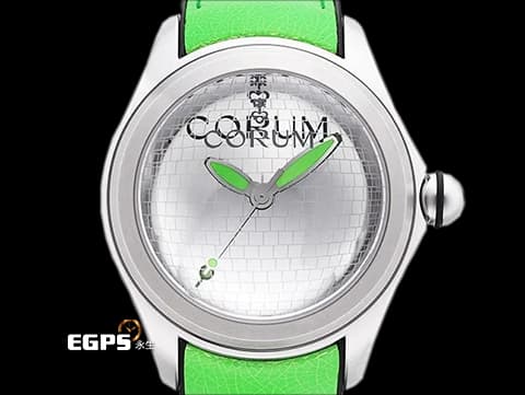 CORUM 崑崙 Bubble 47 Disco Ball 泡泡錶 082.310.20/0067 DB01 迪斯可球 不鏽鋼 大三針 L082/03020 特殊半球體拱形藍寶石水晶鏡面 限量88只 自動上鍊 47mm