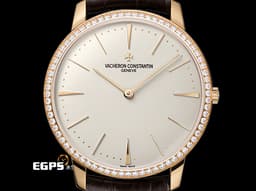 Vacheron Constantin 江詩丹頓 VC 傳承系列 81180/000R-9159 18K玫瑰金材質 <font color=#ffff00> 簡約典雅 精鑲鑽石錶圈</font> <font color=#ff0000>6.79mm超薄厚度</font> 手動上鏈 40mm