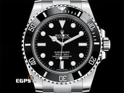 ROLEX 勞力士 Submariner 潛航者 114060 陶瓷框 <font color="#70cce1">經典 無日曆 黑水鬼</font> <font color="#ff0000">2019年保卡</font> 潛水錶 自動上鍊 40mm