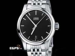 ORIS 豪利時 Classic 經典系列 01 733 7578 4054 不鏽鋼材質 鍊帶款 <font color="#FF0000">2025年保卡 </font> 自動上鍊 37mm