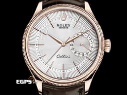 ROLEX 勞力士 Cellini  徹里尼 50515 永恆玫瑰金材質 <font color="#0582f5">停產絕版錶款 銀白色面盤 指針式日期顯示</font>&nbsp;<font color="#ff0000">2016年保卡 台灣公司貨</font> 手動上鍊 39mm