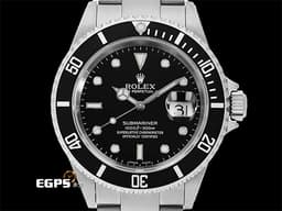 ROLEX 勞力士 Submariner Date 蠔式 潛航者 16610 經典 黑水鬼 不鏽鋼<font color="#ff0000"> 已送勞力士服務中心保養 保固至2028年 附原廠保養卡</font>&nbsp; 潛水錶 自動上鏈 40mm