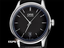 ORIS 豪利時 John Coltrane 爵士限量錶 7681 <span style="caret-color: rgb(97, 97, 97);"><font color="#002e7a">深藍色面盤</font></span>&nbsp;0173376814084 不鏽鋼 大三針 <font color="#ff0000">藍寶石金魚缸風防&nbsp;限量1000只&nbsp;2025年保卡</font>&nbsp;自動上鍊 38mm