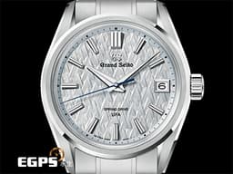 GRAND SEIKO 特級精工 精工 Evolution 9 系列 SLGB003G <font color="#05f0f0">銀藍色紋理面盤 宛如白雪覆蓋樹林 展現冰霜森林之美</font>&nbsp;白鈦材質 Spring Drive&nbsp;<font color="#fa00fa">U.F.A.機芯 年誤差±20秒</font>&nbsp;三日鍊 動能顯示 大三針 <font color="#ff0000">最新可微調摺疊錶扣&nbsp;大谷翔平代言款&nbsp;2026年保單</font>&nbsp;自動上鍊 37mm