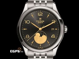 TUDOR 帝舵 1926 Luna系列 91560-0003 <font color="#6f6d6d">亮黑色面盤搭配</font><font color="#eed849">金色指針、時標</font> 不鏽鋼 大三針 月相盈虧<font color="#FF0000">&nbsp;帝舵史上首款月相腕錶 周董 周杰倫代言款 2026年保卡</font>&nbsp;自動上鍊 39mm