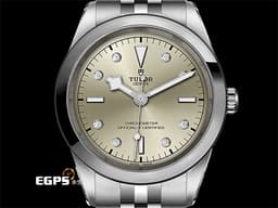 TUDOR 帝舵 Heritage Black Bay 碧灣 79680-0006 <font color="#d5d1b4">淺香檳色面盤 原廠鑽石時標</font> 79680 雪花針 大三針 不鏽鋼 <font color="#ff0000">2026年保卡 自製機芯 最新五節錶帶搭配「T-fit」快調錶扣</font> 潛水錶 自動上鍊 41mm