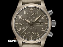 IWC 萬國錶 Pilot's 飛行員系列 TOP GUN <font color="#f9e7c8">海軍空戰部隊計時腕錶41 莫哈韋沙漠特別版 沙漠色陶瓷材質</font>&nbsp;IW389402 <font color="#ff0000">2025年保卡</font>&nbsp;自動上鍊&nbsp;41.9 mm