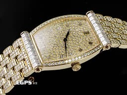 Audemars Piguet AP 愛彼 14946BA 18K黃金材質 <font color="#ffff00">原廠鑲嵌漫天星鑽石面盤、錶耳、鍊帶 原廠鑲嵌鑽石時標</font> <font color="#ff0000">附原廠出廠證明書</font> 手動上鍊 30x21.5mm