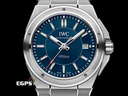 IWC 萬國 INGENIEUR 工程師系列  IW323909 不鏽鋼材質&nbsp;<font color="#05f0f0">勞倫斯體育公益基金會 藍色面盤</font>&nbsp;<font color="#ff0000">特別</font><font color="#FF0000">款 限量1500只&nbsp;</font>自動上鍊 40mm