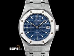 Audemars Piguet 愛彼 AP錶 Royal Oak 皇家橡樹 14790ST.OO.0789ST.08 <font color="#05f0f0"> 經典不敗的傳奇 超薄款式 經典格菱紋藍</font><font color="#05f0f0" style="font-size: 10pt;">面&nbsp;</font><font color="#fa00fa" style="font-size: 10pt;">經典Boy Size</font><span style="font-size: 10pt;">&nbsp;自動上鍊 36mm</span>