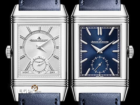 Jaeger Le-Coultre 積家 JLC Reverso Classic 翻轉系列 Q3988481 兩地時間 日夜顯示 小秒針 積家錶最具代表系列腕錶 品味人士首選 不鏽鋼材質&nbsp;2025年10月保卡 手上鍊 47 x 28.3mm