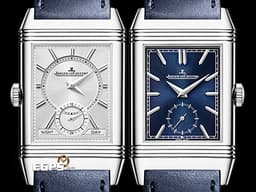 Jaeger Le-Coultre 積家 JLC Reverso Classic 翻轉系列 Q3988481 兩地時間 日夜顯示 小秒針 <font color="#FFD306">積家錶最具代表系列腕錶 品味人士首選</font> 不鏽鋼材質&nbsp;<font color="#FF0000">2025年10月保卡</font> 手上鍊 47 x 28.3mm