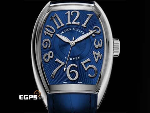 FRANCK MULLER 法蘭穆勒 Curvex CX CX36 酒桶型 不鏽鋼材質 三維曲線藍色面盤 2025年保單 台灣公司貨 自動上鍊  36.5 x 52.65 mm