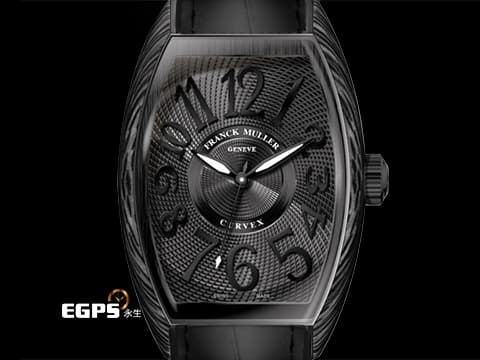 FRANCK MULLER 法蘭穆勒 Curvex CX CX36 酒桶型 碳纖維材質 三維曲線黑色面盤 2025年保單 自動上鏈&nbsp;36.5 x 52.65 mm