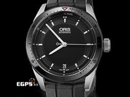 ORIS 豪利時 Artix GT Date 系列 7671&nbsp;<font color="#616161">黑色陶瓷錶圈</font>&nbsp;0173376714434 中型 不鏽鋼 大三針 賽車錶&nbsp;<font color="#FF0000">2025年保卡</font>&nbsp;自動上鍊 37mm