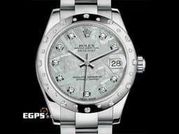 ROLEX 勞力士 Lady DateJust 178344 不鏽鋼材質<font color="#fa00fa">【宇宙不同】</font><font color="#fafa01">獨一無二的隕石面盤</font><font color="#05f0f0"> 絕版增值 原廠鑲嵌雪花鑽石錶圈、時標</font> <font color="#ff0000">2017年保卡</font> 自動上鍊 31mm